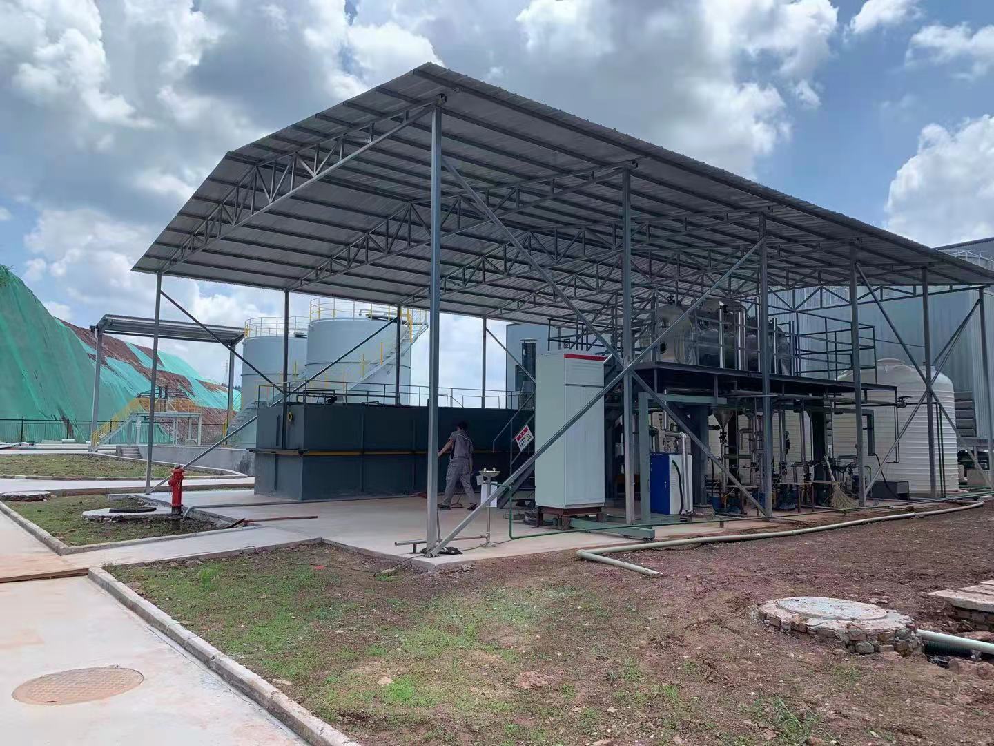 0.5噸時MVR水平管濃縮裝置